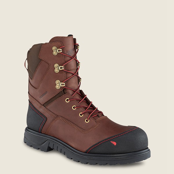 Red Wing Boots India - Red Wing Safety Boots Brown/Black Sale - Red ...